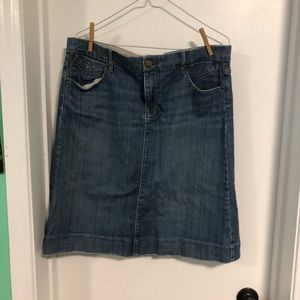 GAP jean skirt